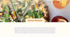 Desktop Screenshot of harryspizzeria.com